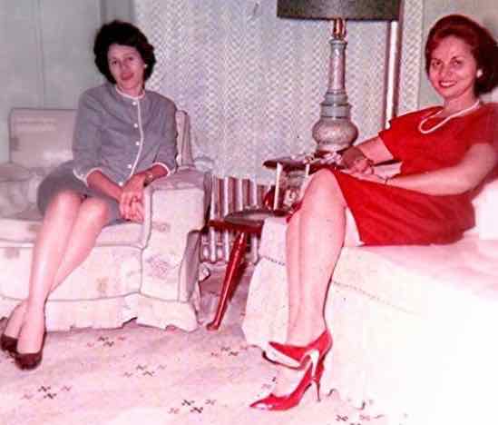 Fina y Sarita Sep&uacute;lveda en NY (1964)