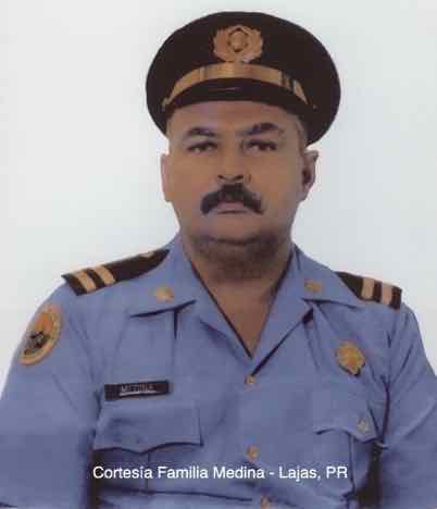 Teniente de la Polic&iacute;a Luis A. Medina Nunci